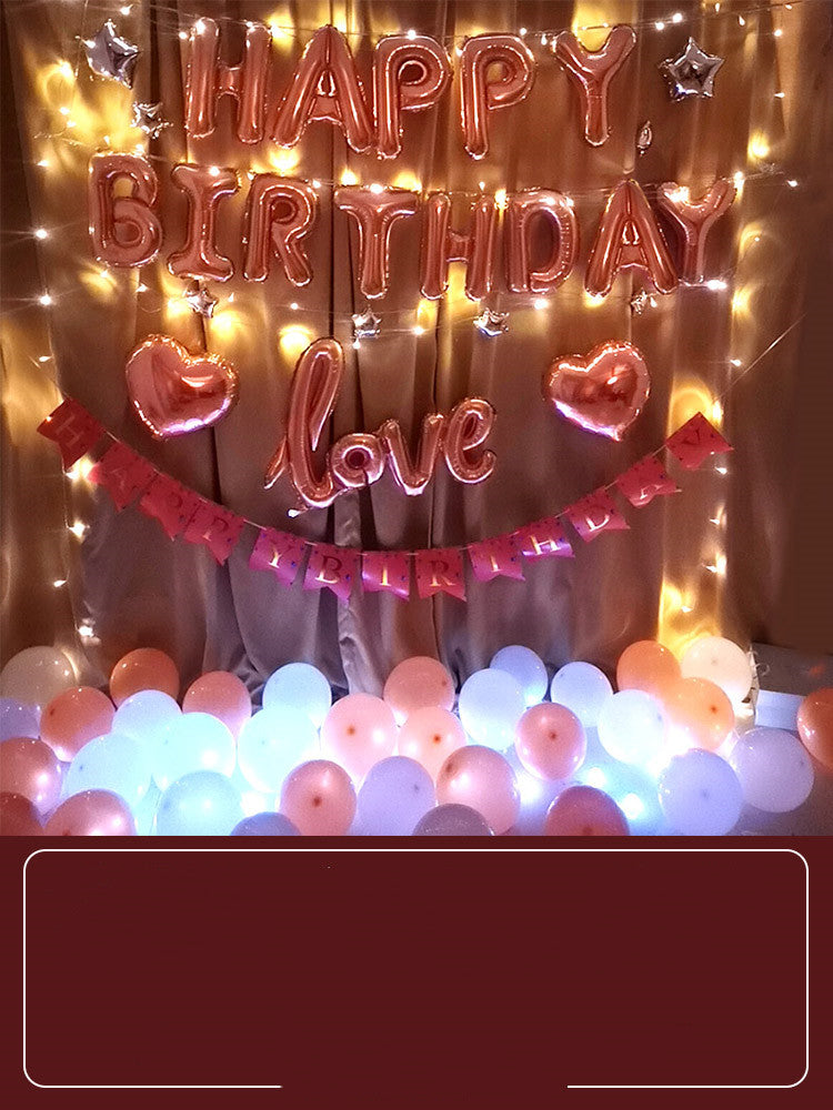 Happy Birthday Balloons Package