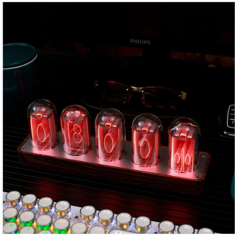 Alarm Clock Desktop Be Nixie Tube Clock Assembly-free