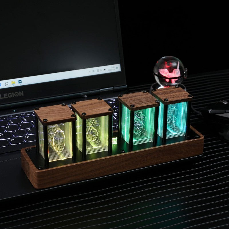 Alarm Clock Desktop Be Nixie Tube Clock Assembly-free