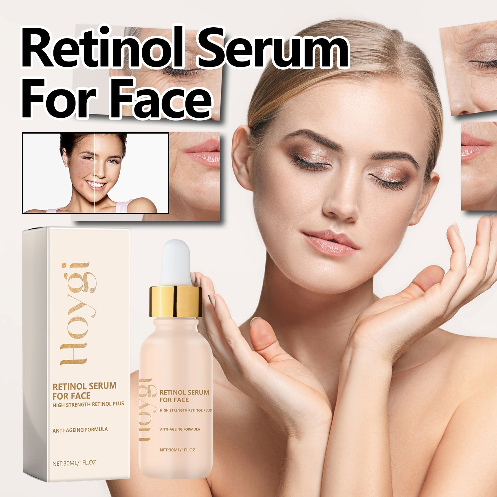 Hoygi Retinol Serum For Face.
