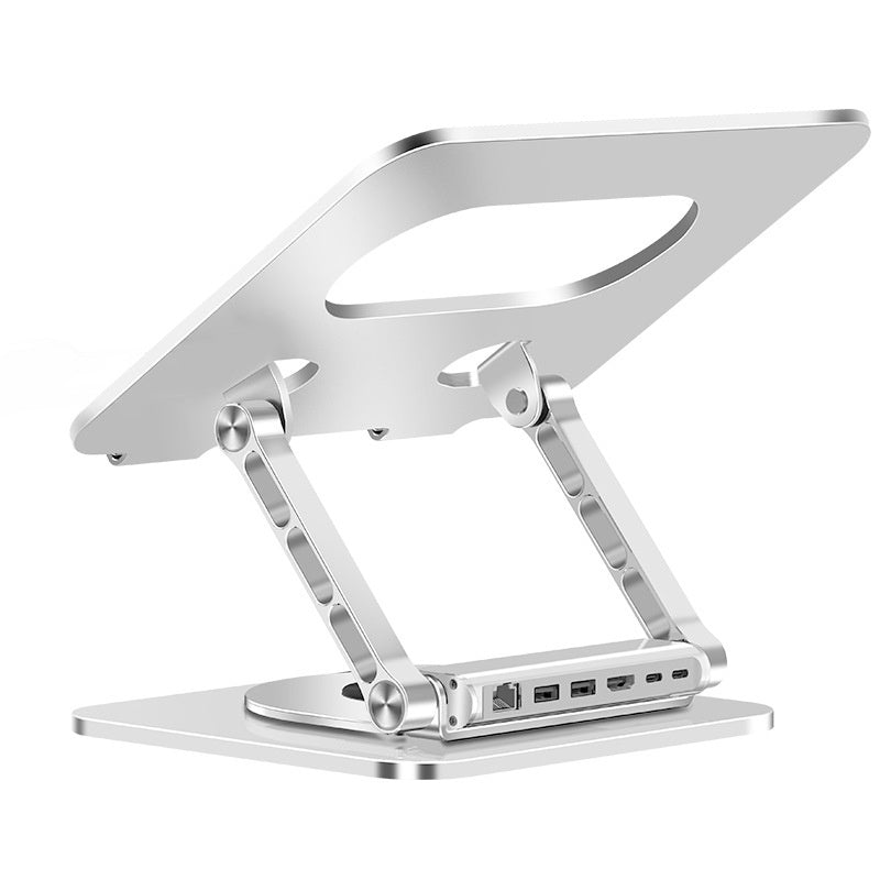 360-Degree Rotating Aluminum Alloy Laptop Stand