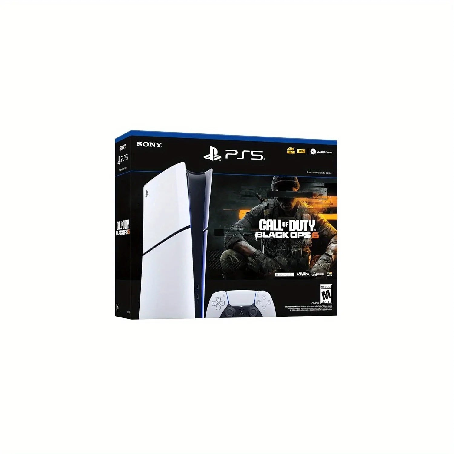 Playstation 5 Digital Edition – Call of Duty: Black Ops 6 Bundle (model group – slim)