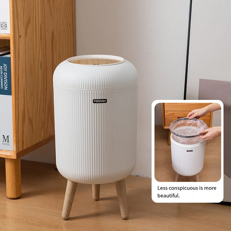 Automatic Opening Lid Trash Can Smart Sensor Built-In