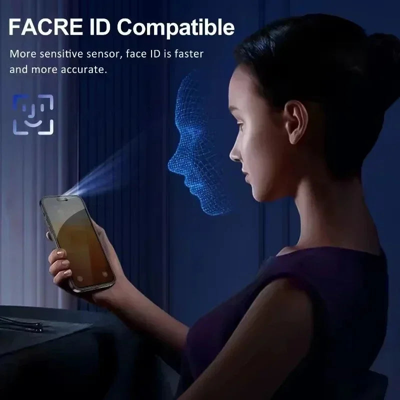 Privacy Screen Protector for iPhone 17-11 - 5 Pack Anti-Spy Glass